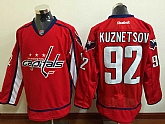 Washington Capitals #92 Kuznetsov Red Stitched Jerseys,baseball caps,new era cap wholesale,wholesale hats
